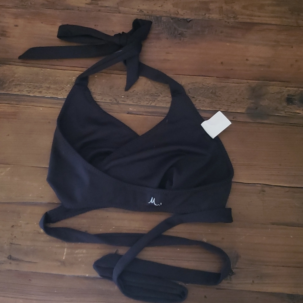 Mika yoga sport bra/hot yoga/ swim wrap top - Picture 2 of 4
